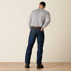 FR M3 Loose Basic Stackable Straight Leg Jean Men - SHALE