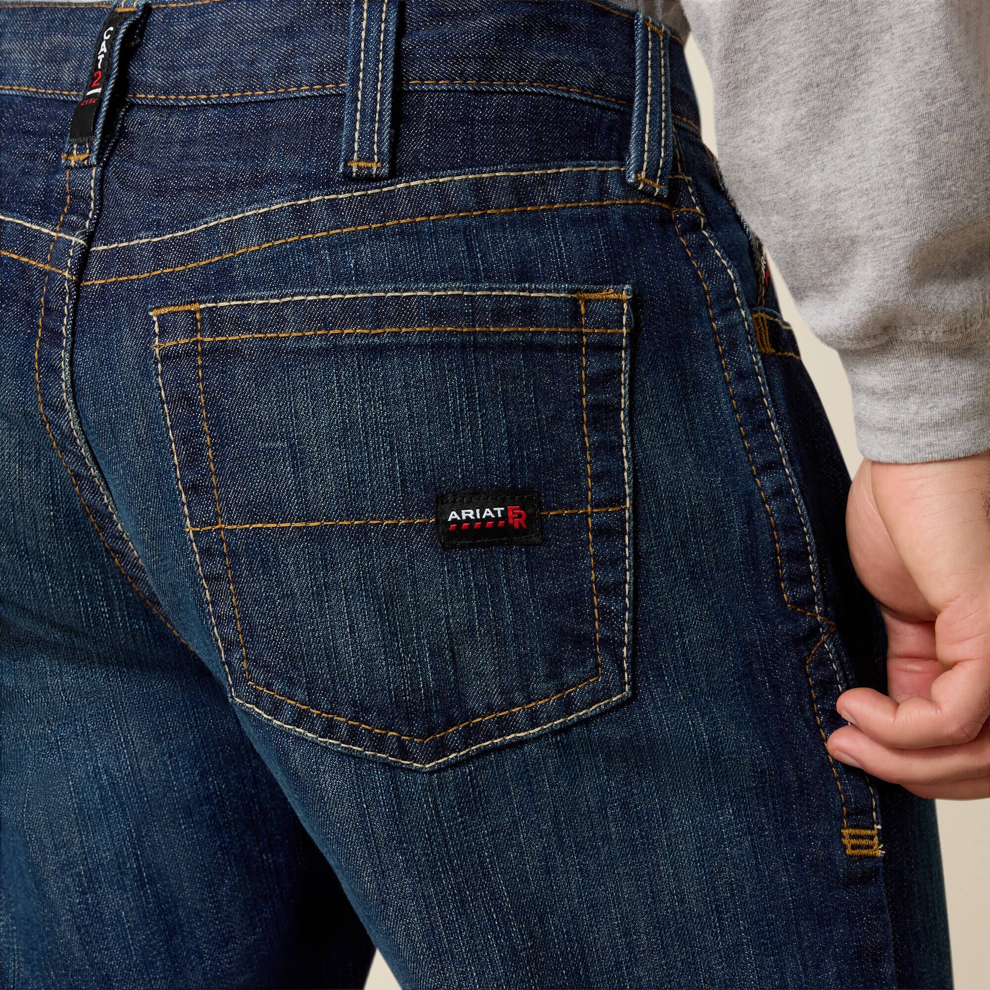 FR M3 Loose Basic Stackable Straight Leg Jean Men - SHALE