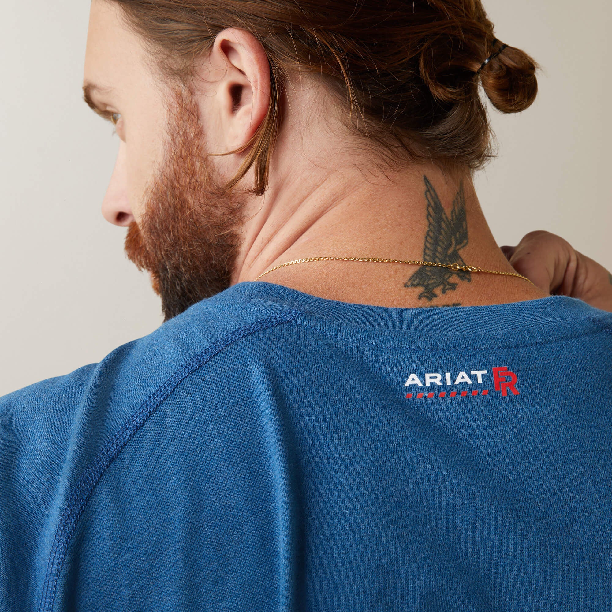 FR Air Crew T-Shirt Men - KEY LARGO HEATHER