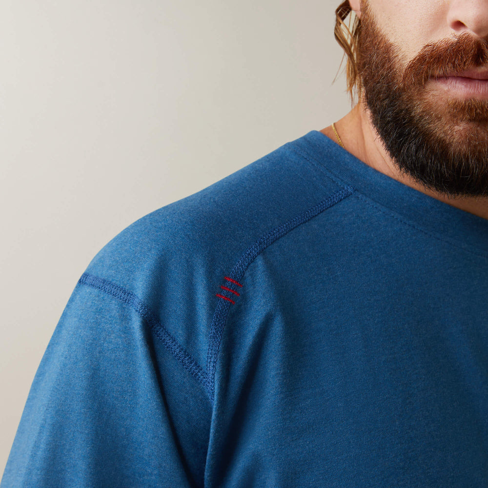 FR Air Crew T-Shirt Men - KEY LARGO HEATHER