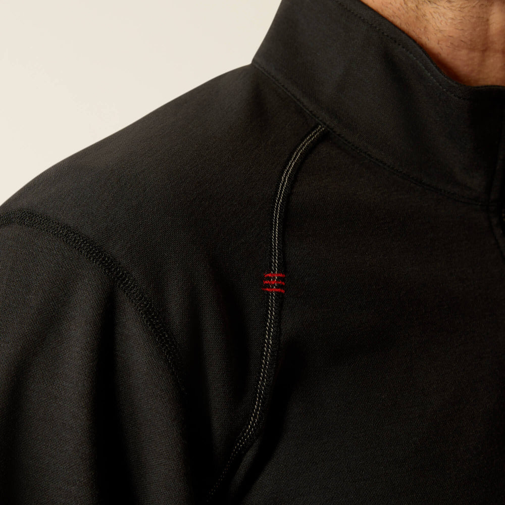 FR Primo 1/4 Zip Baselayer Men - BLACK
