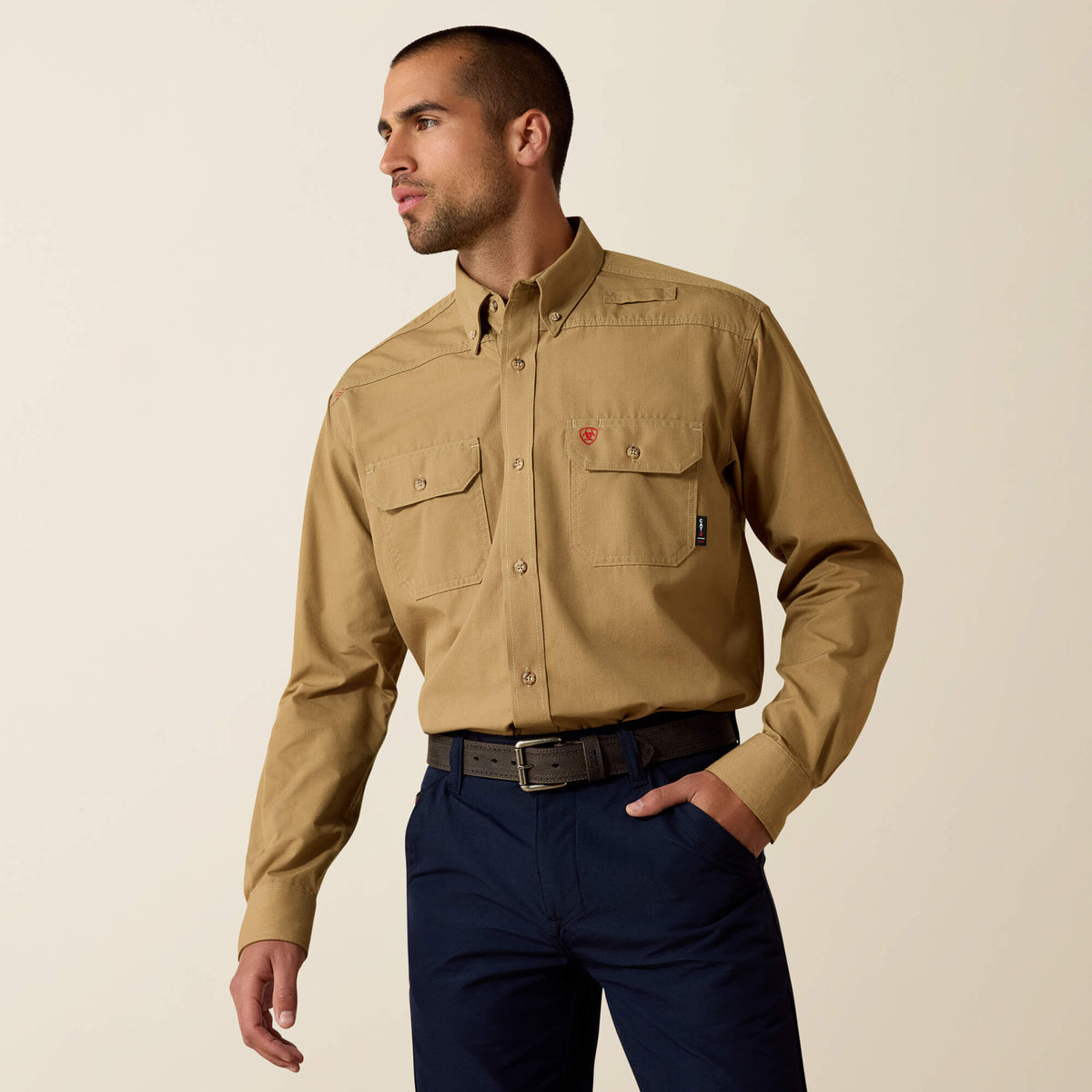 FR Featherlight Work Shirt Men - KHAKI