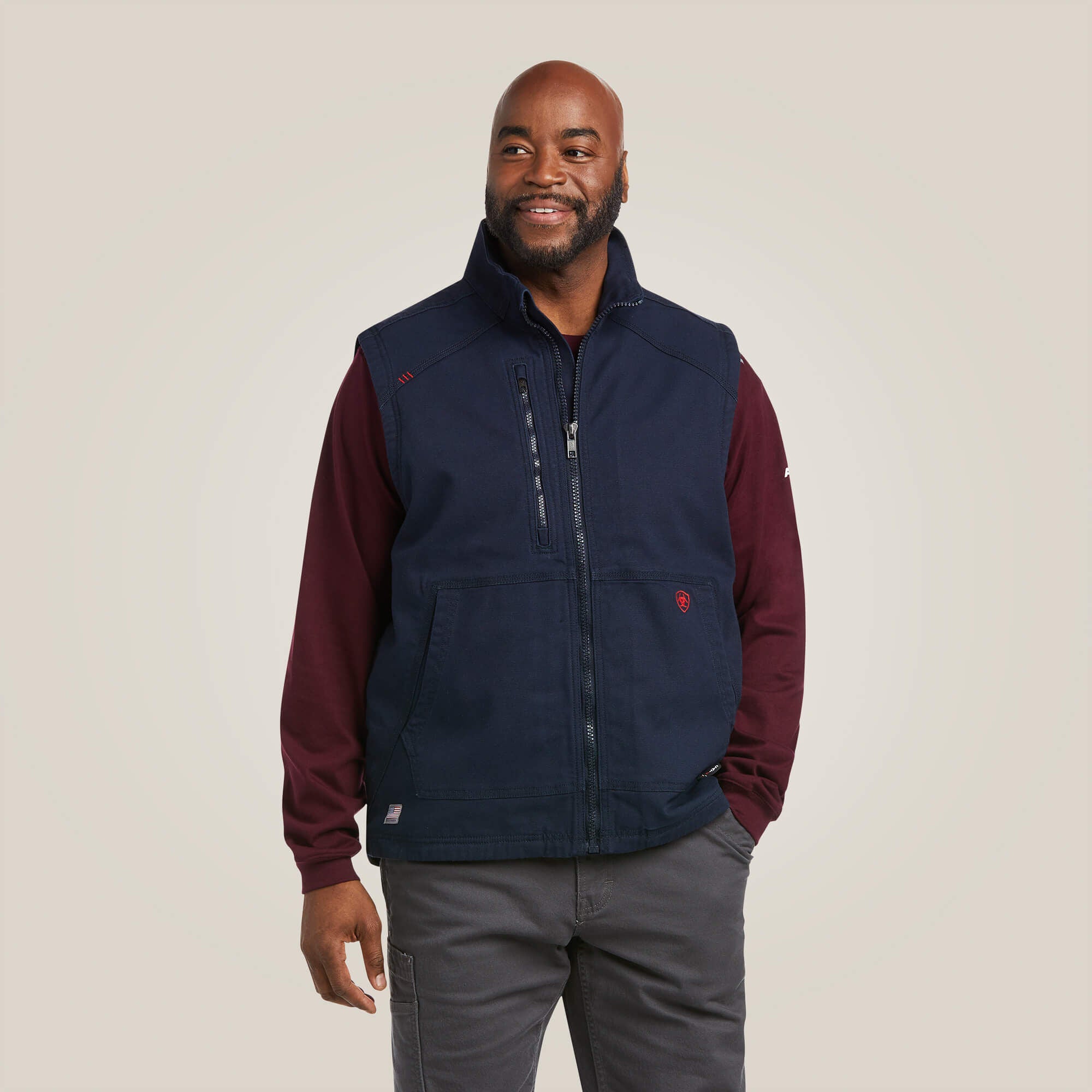 FR DuraLight Cordura Canvas Vest Men - NAVY