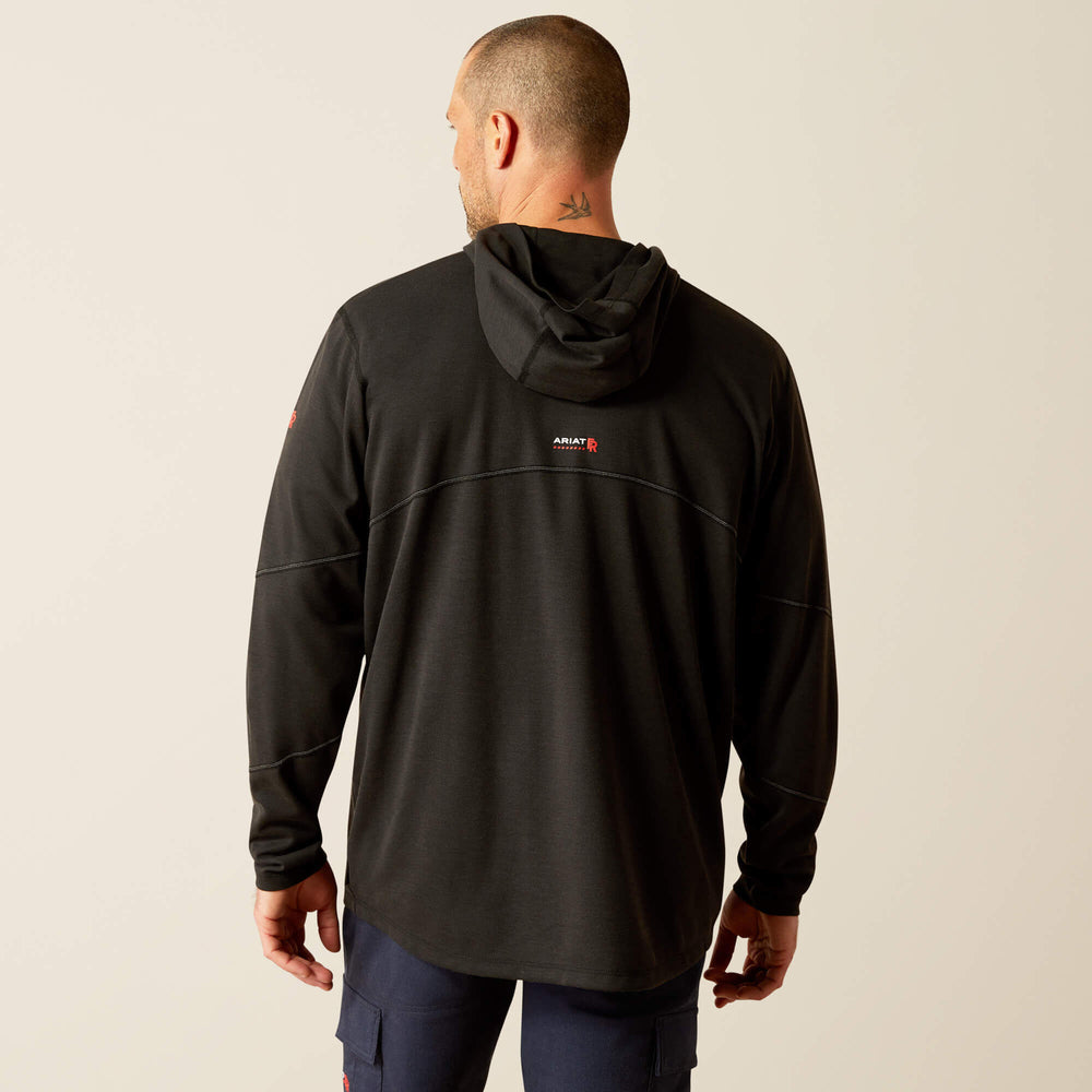 FR Primo Hooded T-Shirt Men - BLACK