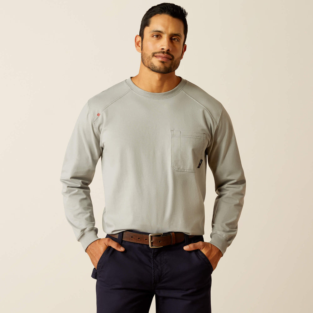 FR Pima T-Shirt Men - SILVER FOX