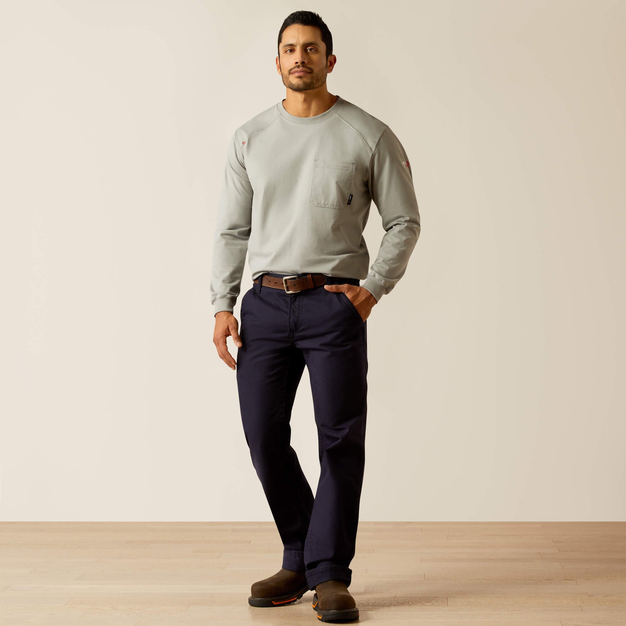 FR Pima T-Shirt Men - SILVER FOX