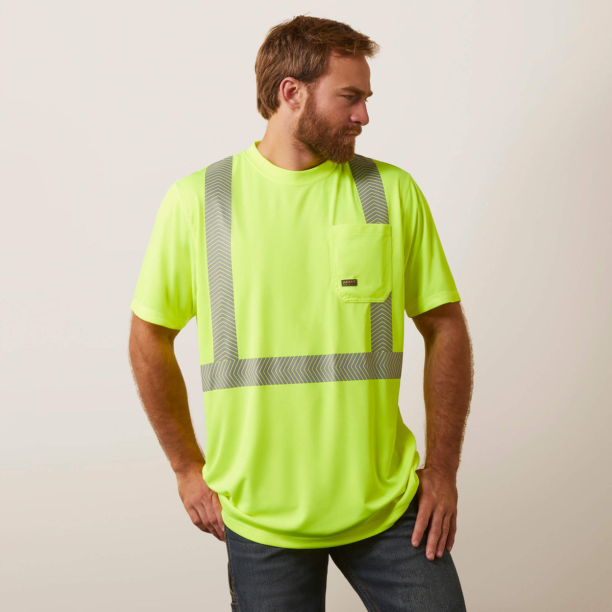 Rebar Hi-Vis ANSI T-Shirt Men - HI-VIS YELLOW