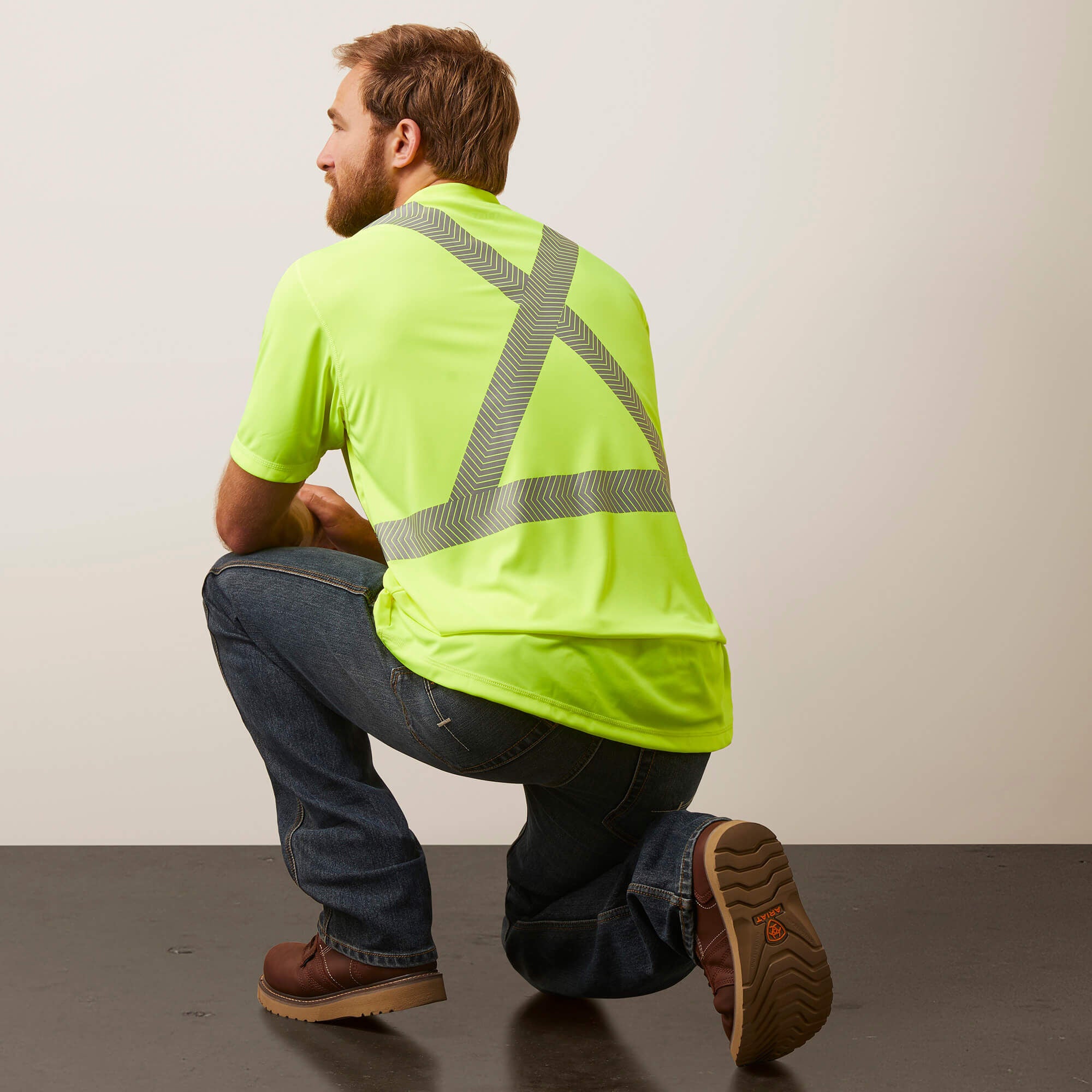 Rebar Hi-Vis ANSI T-Shirt Men - HI-VIS YELLOW