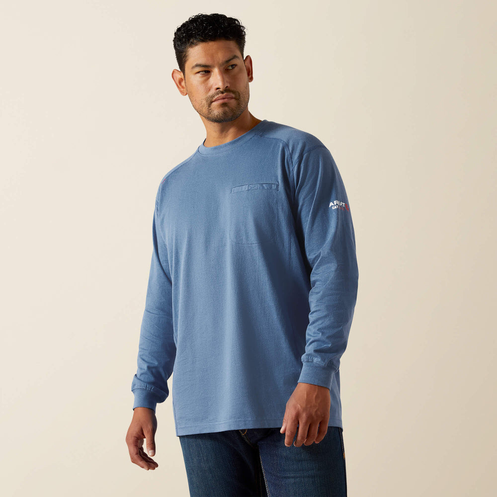 FR Air Crew T-Shirt Men - MEDIUM BLUE