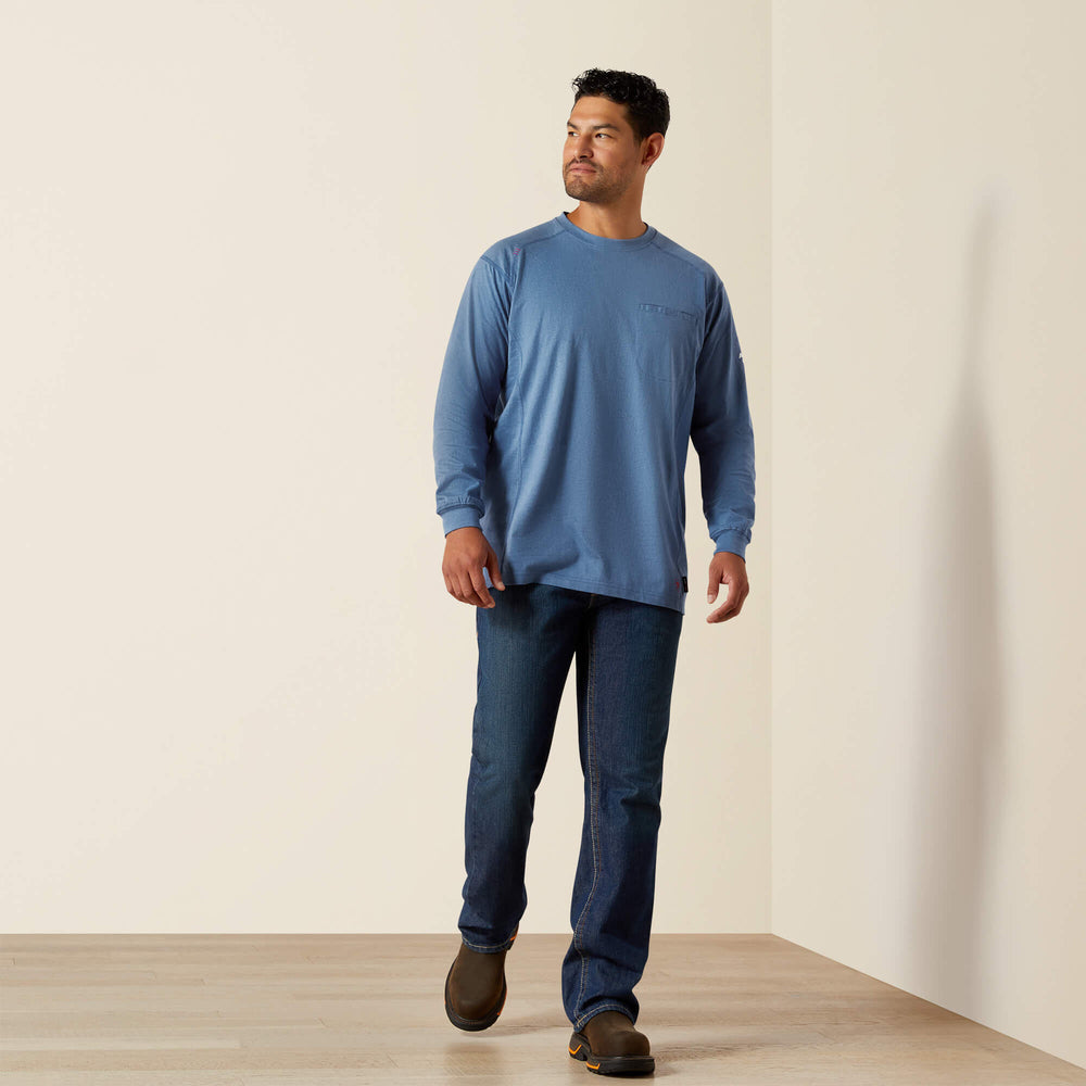 FR Air Crew T-Shirt Men - MEDIUM BLUE