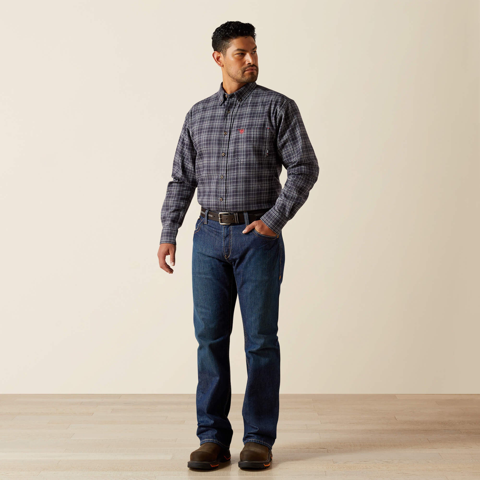FR Brando Work Shirt Men - MOONLESS NIGHT