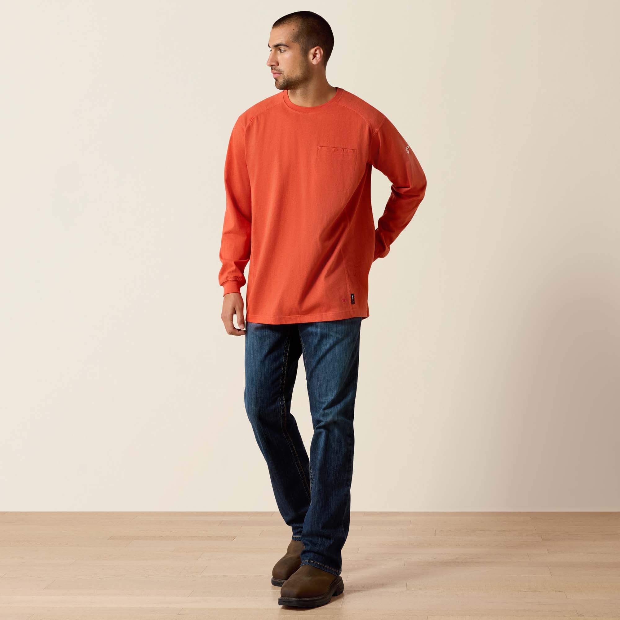 FR Air Crew T-Shirt Men - VOLCANIC HEATHER
