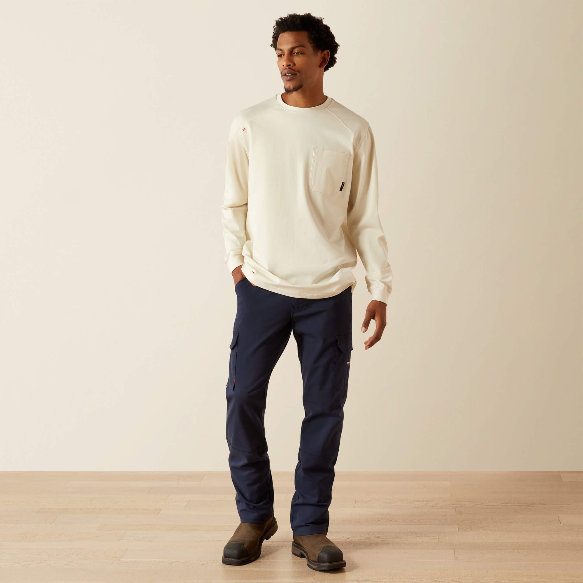 FR Pima T-Shirt Men - MOONBEAM