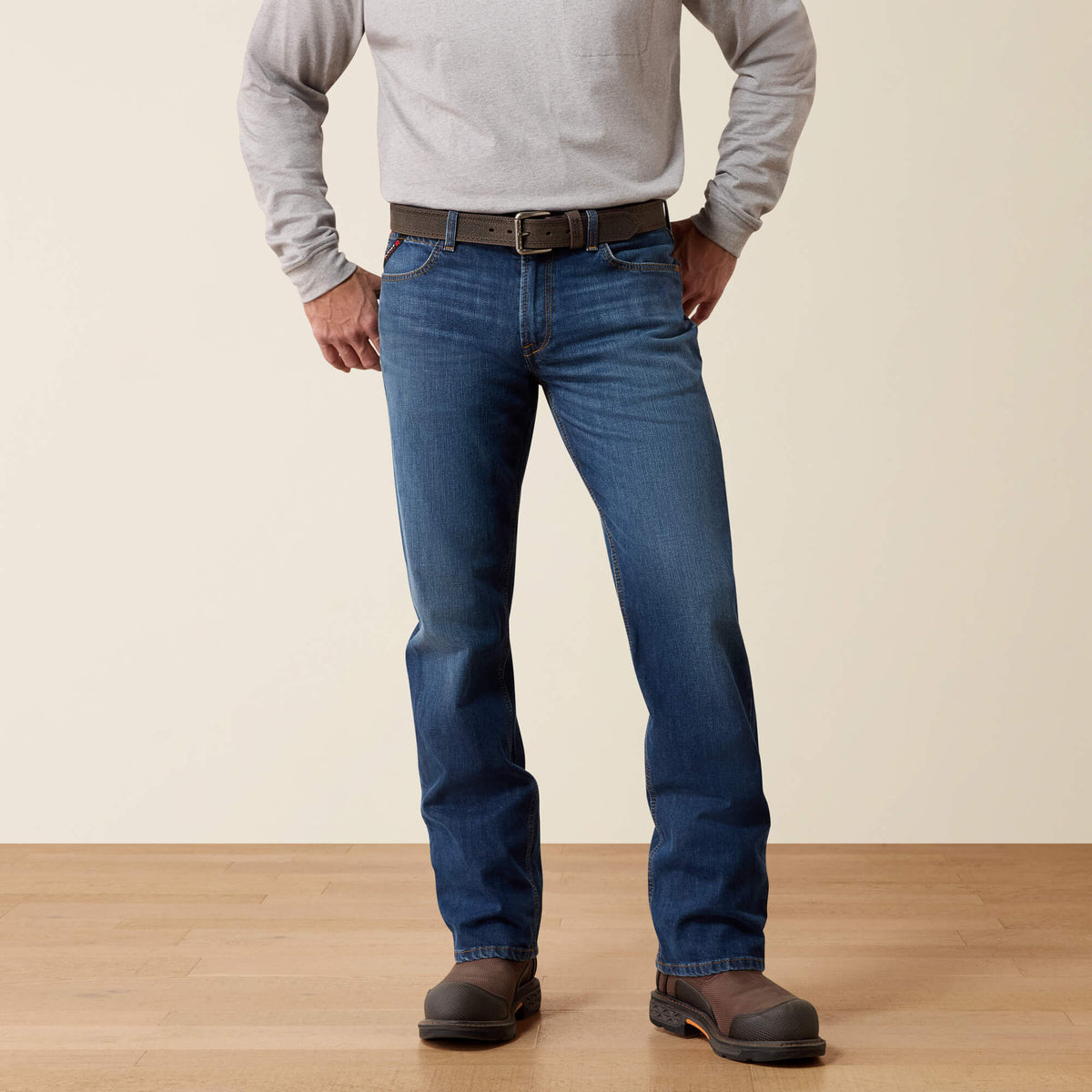 FR M5 Straight Lightweight DuraStretch Straight Leg Jeans Men - CALVILLE