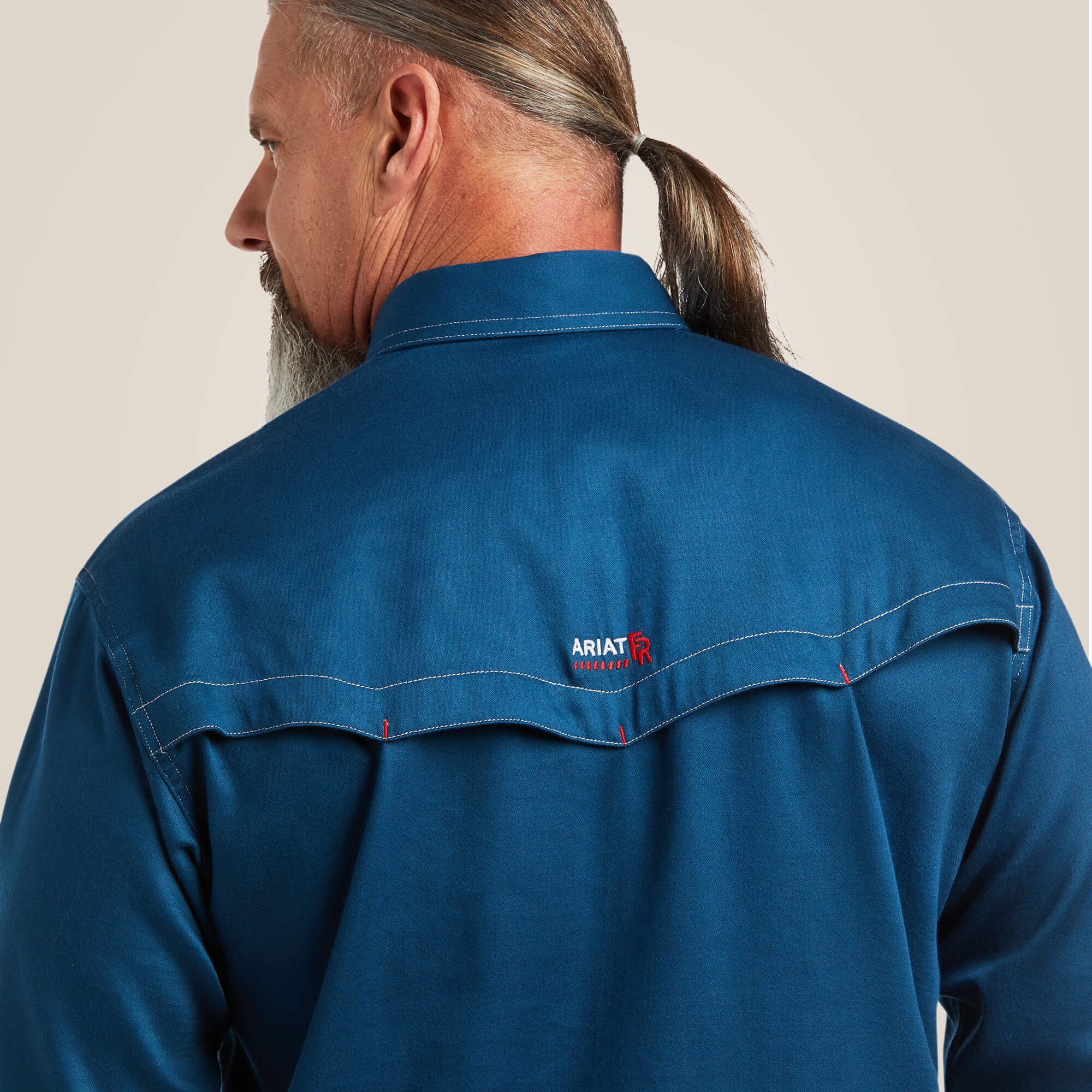 FR Vented Work Shirt Men - SKYFALL