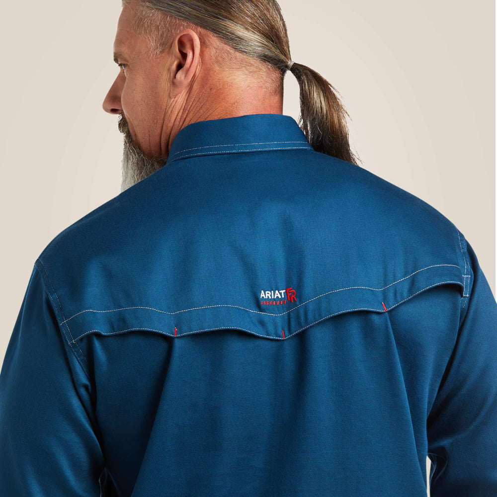 FR Vented Work Shirt Men - SKYFALL