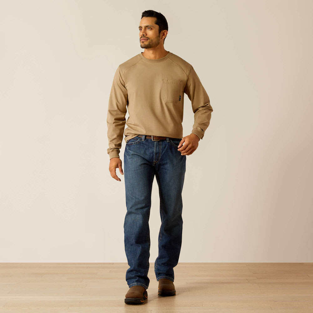 FR Pima T-Shirt Men - FIELD KHAKI