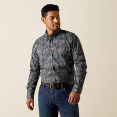 FR Bogart Classic Fit Work Shirt Men - BLACK