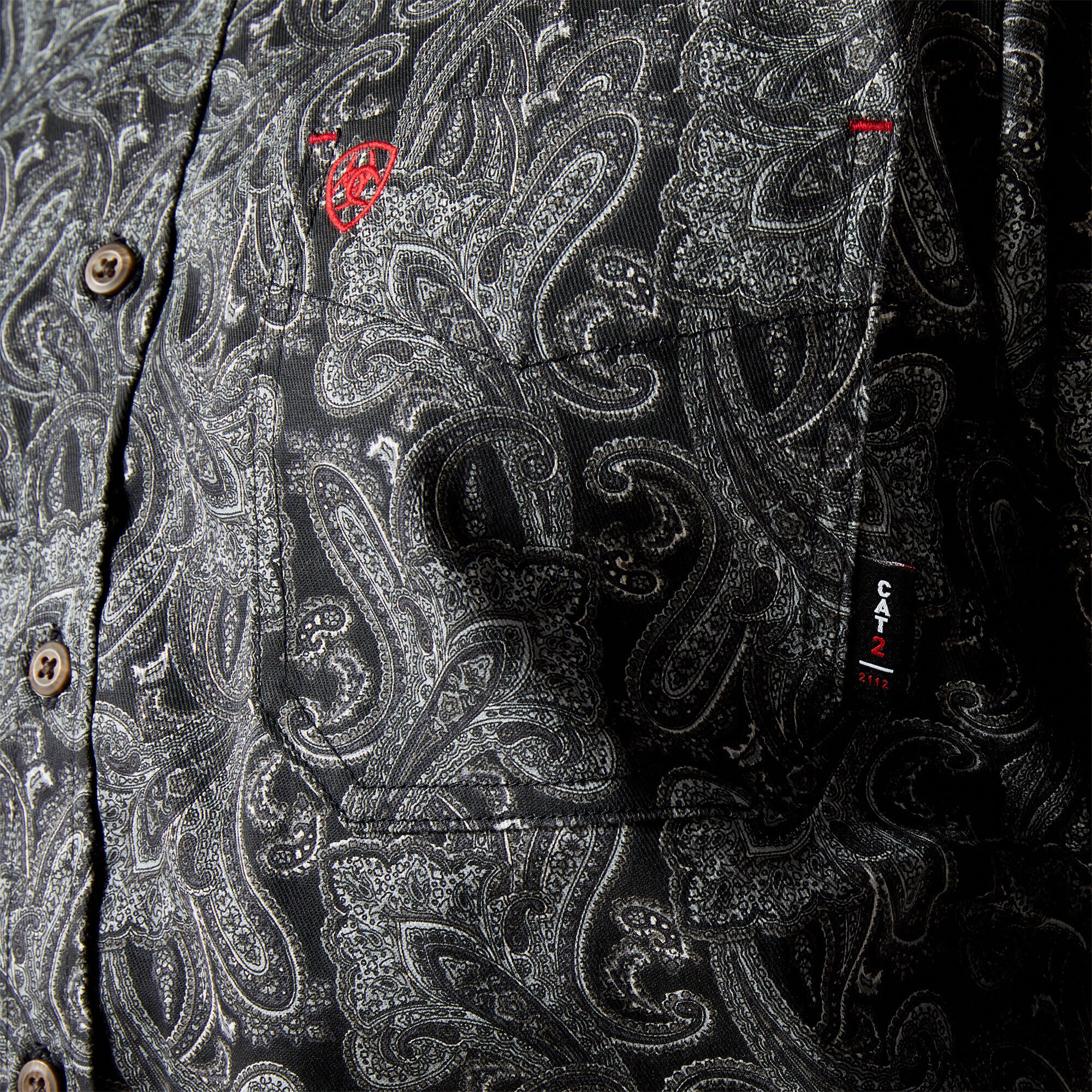 FR Bogart Classic Fit Work Shirt Men - BLACK