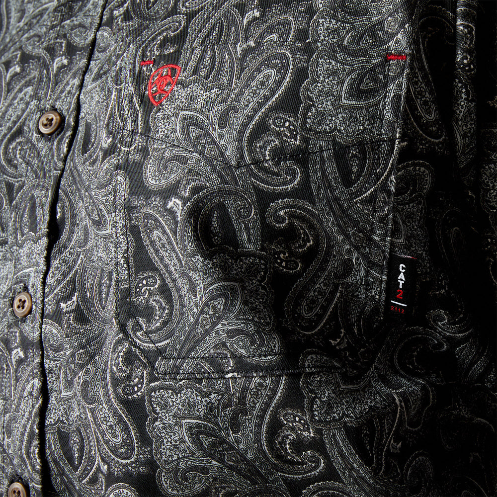 FR Bogart Classic Fit Work Shirt Men - BLACK