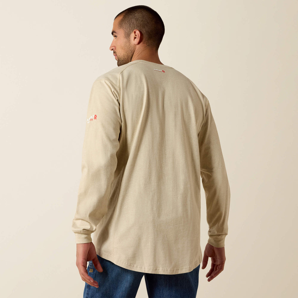 FR Air Henley Men - SAND HEATHER