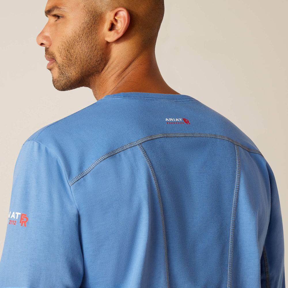 FR AC Crew T-Shirt Men - CAMPANULA