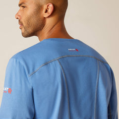 FR AC Crew T-Shirt Men - CAMPANULA