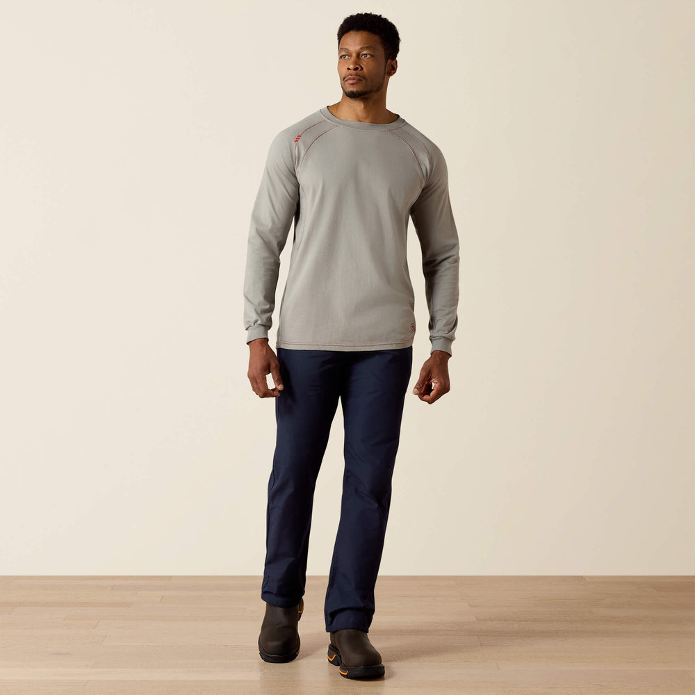 FR Work Crew T-Shirt Men - SILVER FOX