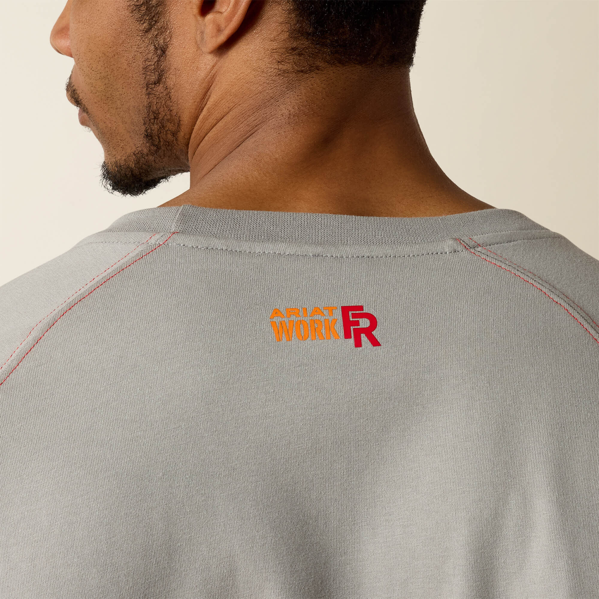 FR Work Crew T-Shirt Men - SILVER FOX