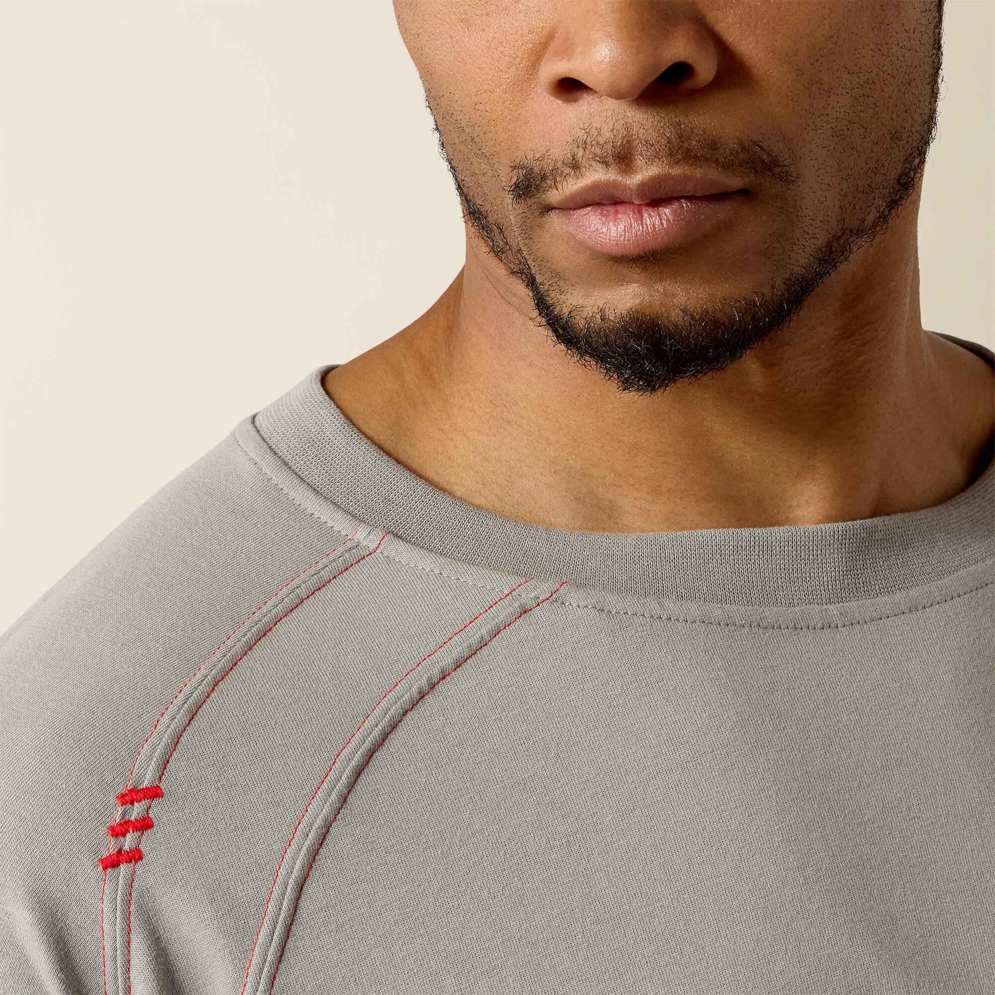 FR Work Crew T-Shirt Men - SILVER FOX