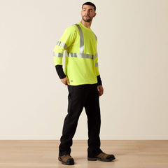 FR Hi-Vis T-Shirt Men - HI-VIS YELLOW