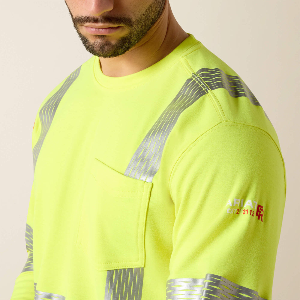 FR Hi-Vis T-Shirt Men - HI-VIS YELLOW