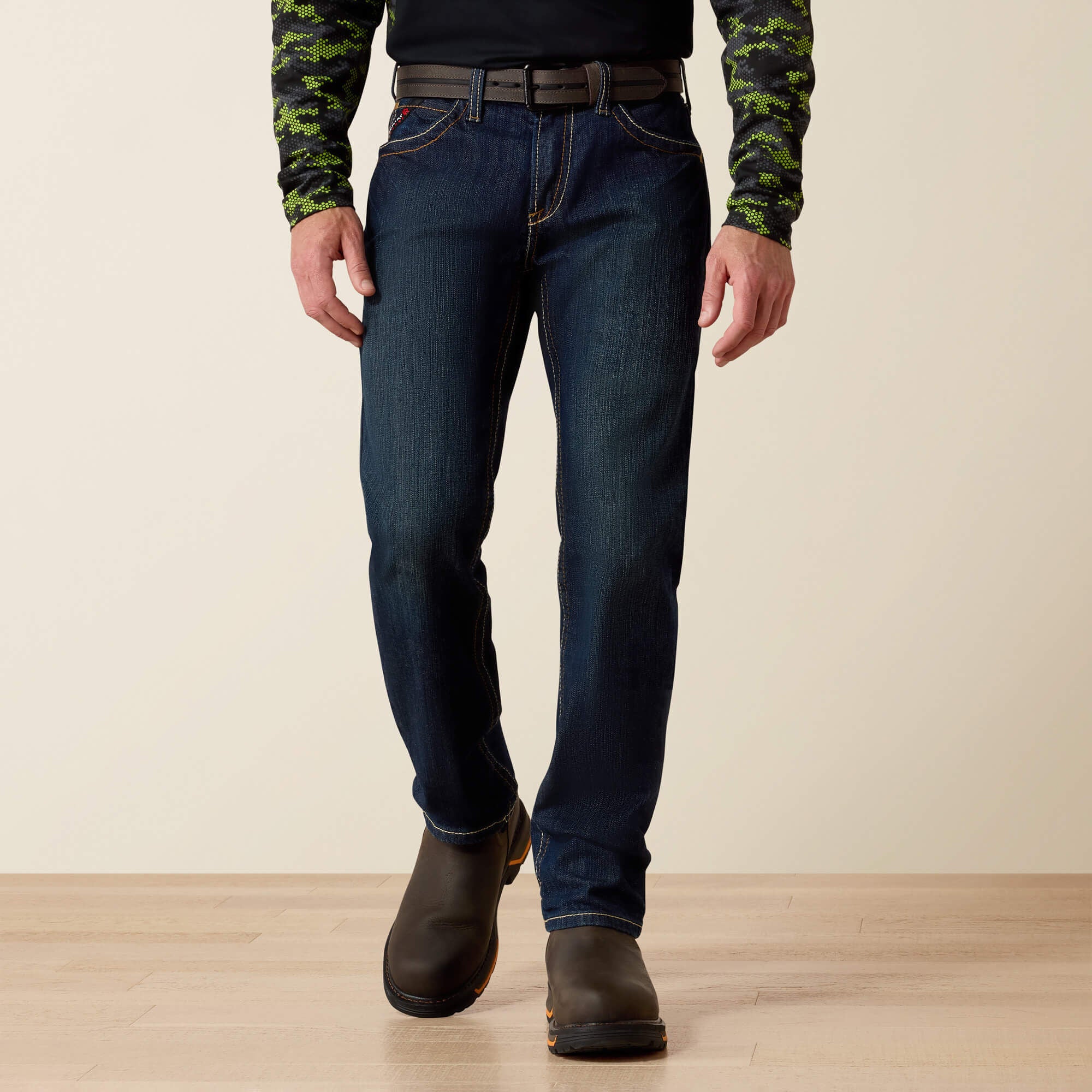 FR M7 Slim DuraStretch Basic Straight Leg Jean Men - SHALE