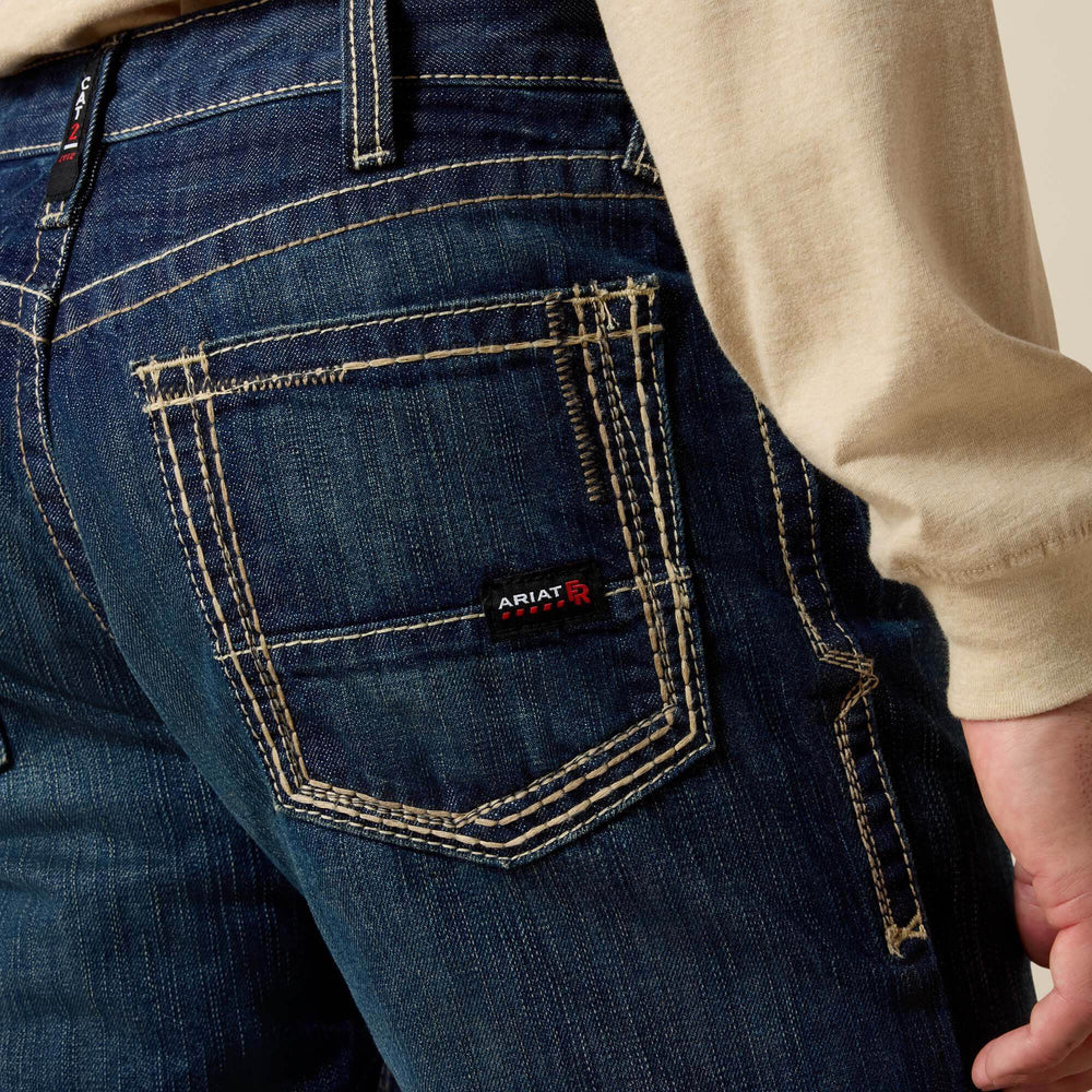 FR M4 Relaxed Boundary Boot Cut Jean Men - SHALE