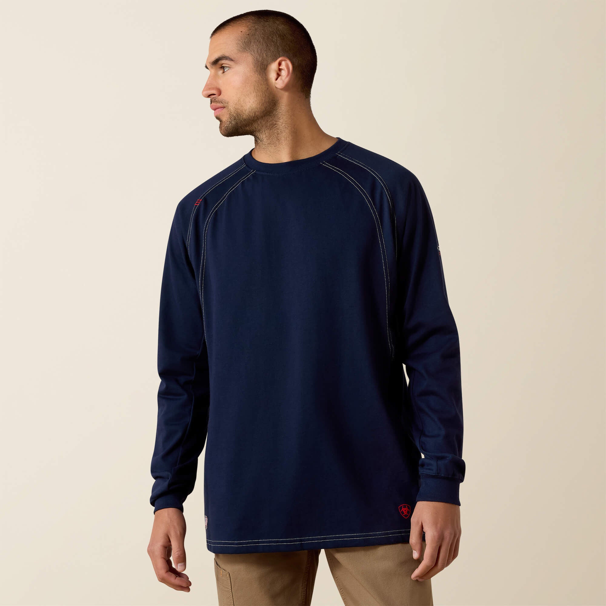 FR Work Crew T-Shirt Men - NAVY