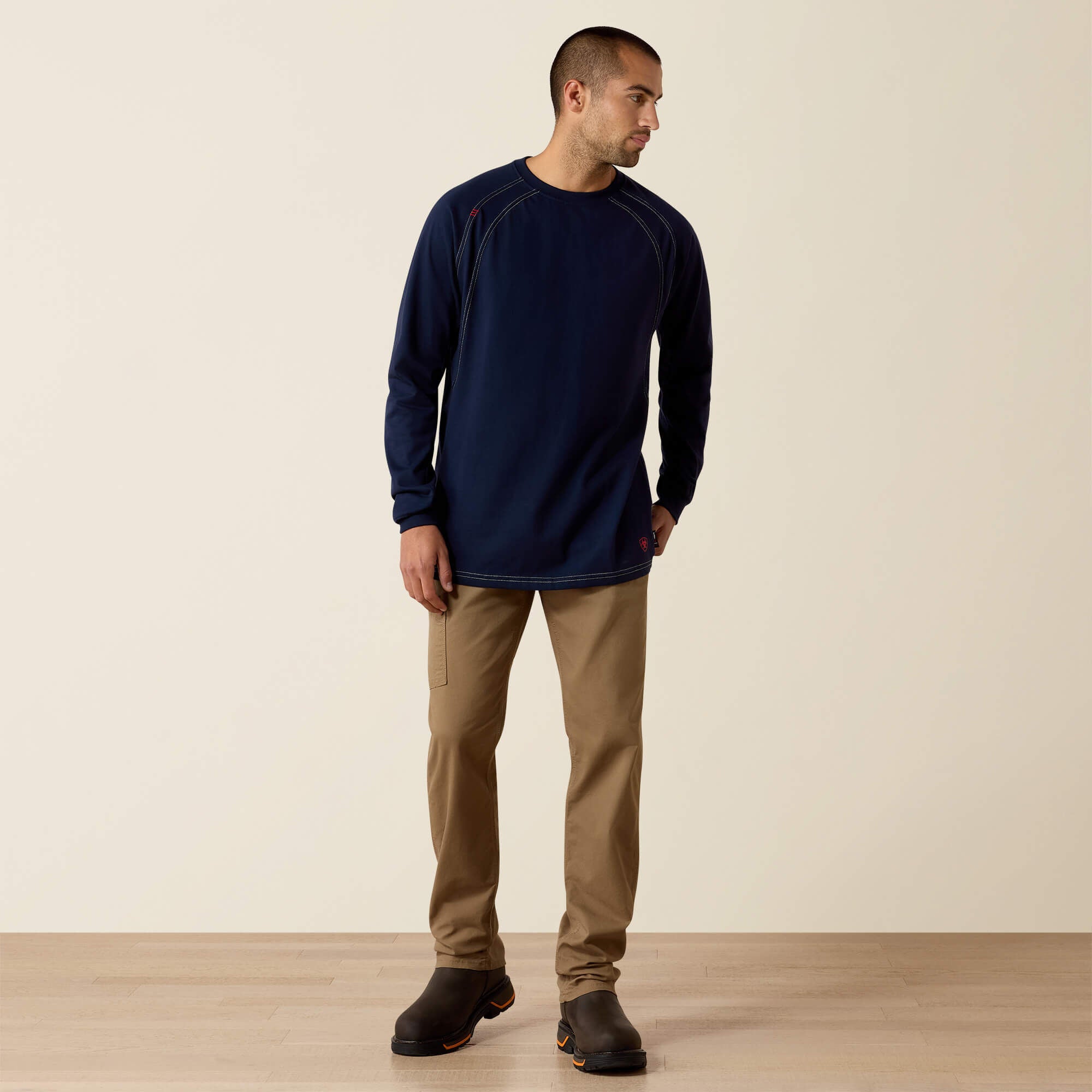 FR Work Crew T-Shirt Men - NAVY