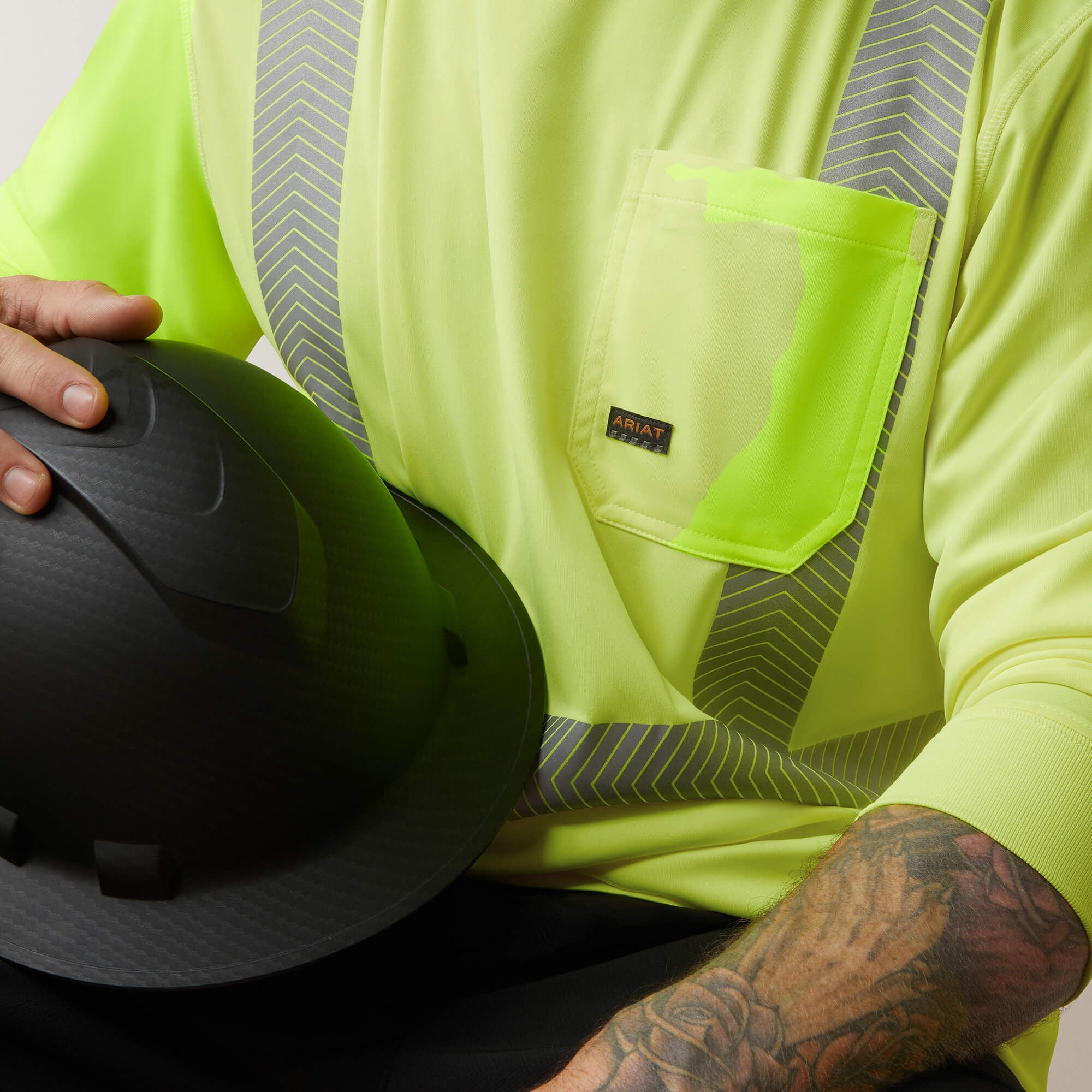Rebar Hi-Vis ANSI T-Shirt Men - HI VIS YELLOW