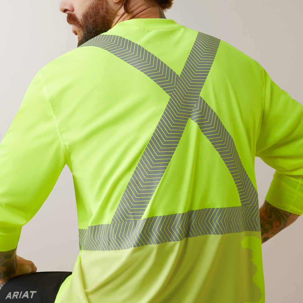 Rebar Hi-Vis ANSI T-Shirt Men - HI VIS YELLOW