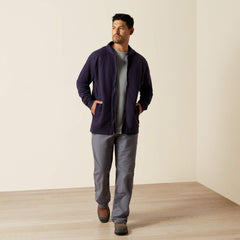 FR Rev Full Zip Hoodie Men - NAVY