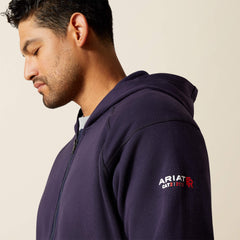 FR Rev Full Zip Hoodie Men - NAVY