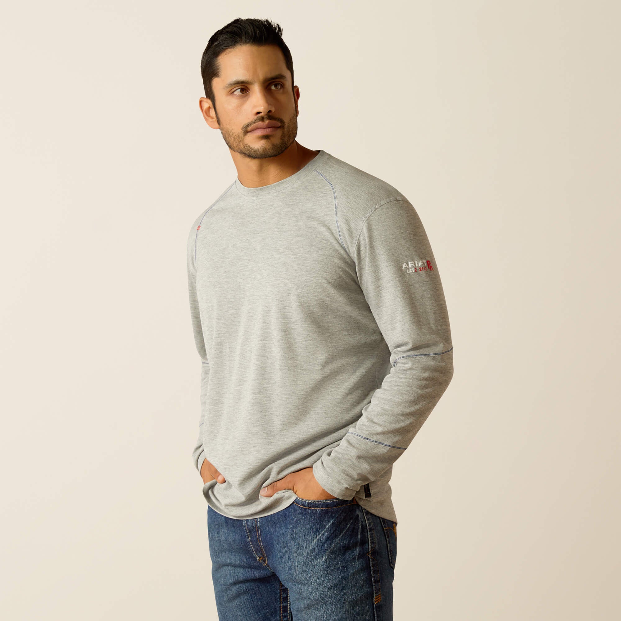 FR Primo Baselayer Men - HEATHER GREY