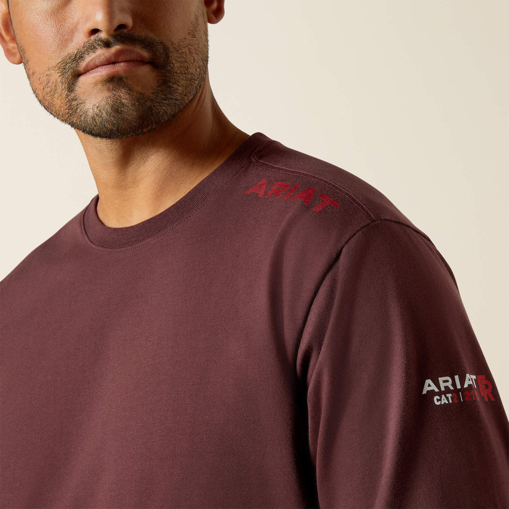 FR Born For This T-Shirt Men - BITTER CHOCOLATE