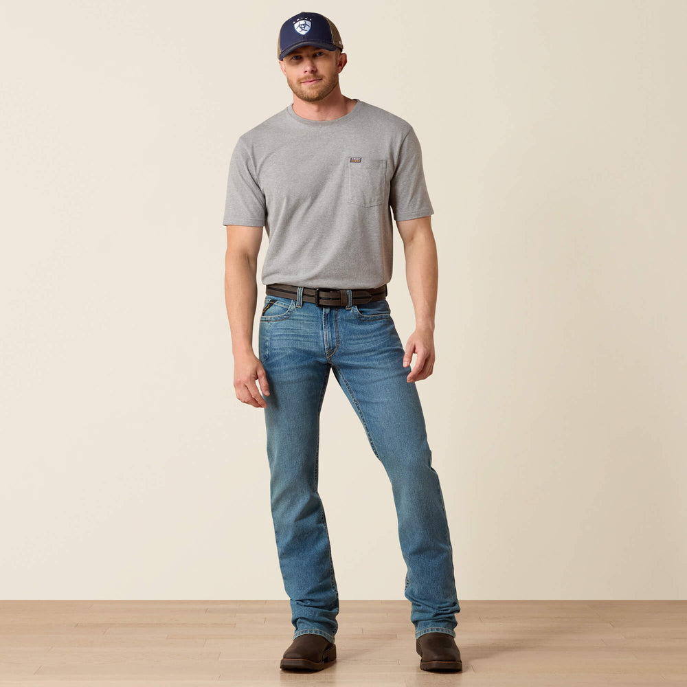 Rebar M4 Low Rise DuraStretch Edge Boot Cut Jean Men - VENTURA