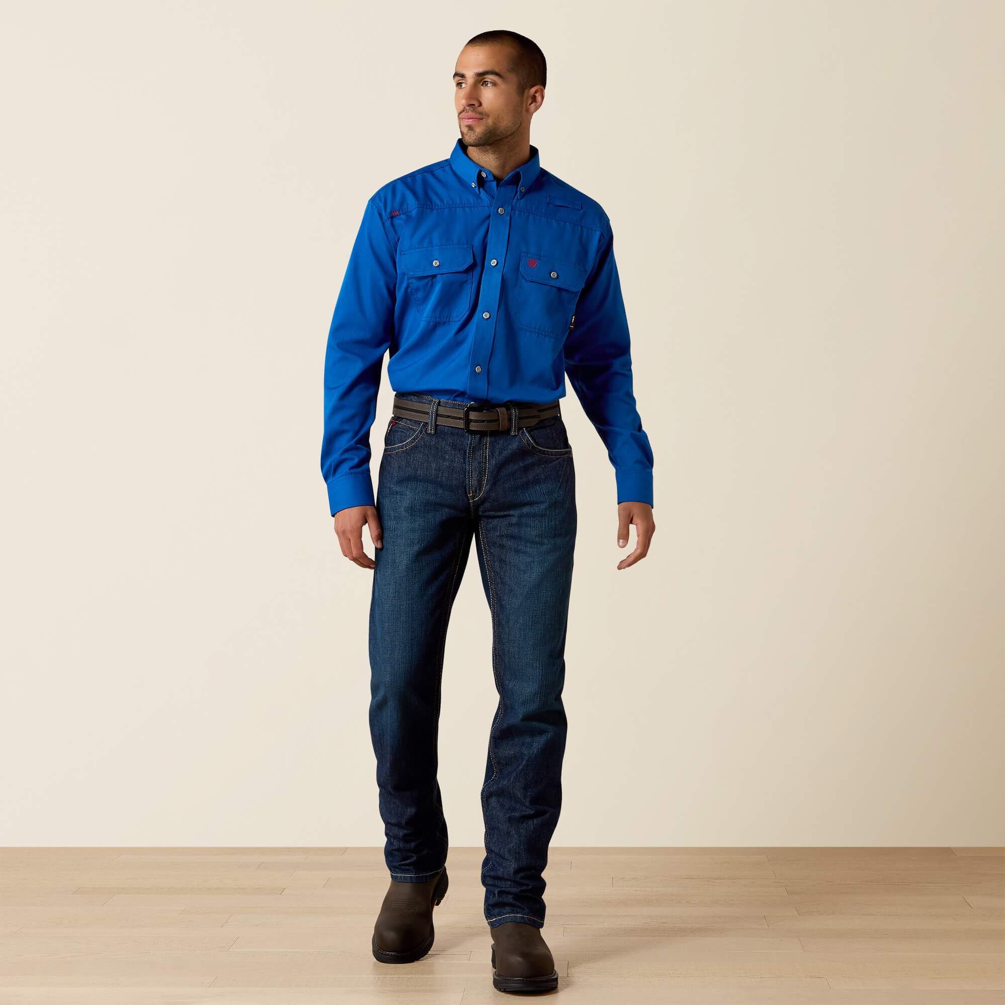 FR Featherlight Work Shirt Men - ROYAL BLUE