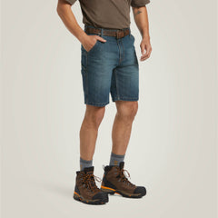 Rebar DuraStretch Denim Utility Short Men - PHANTOM