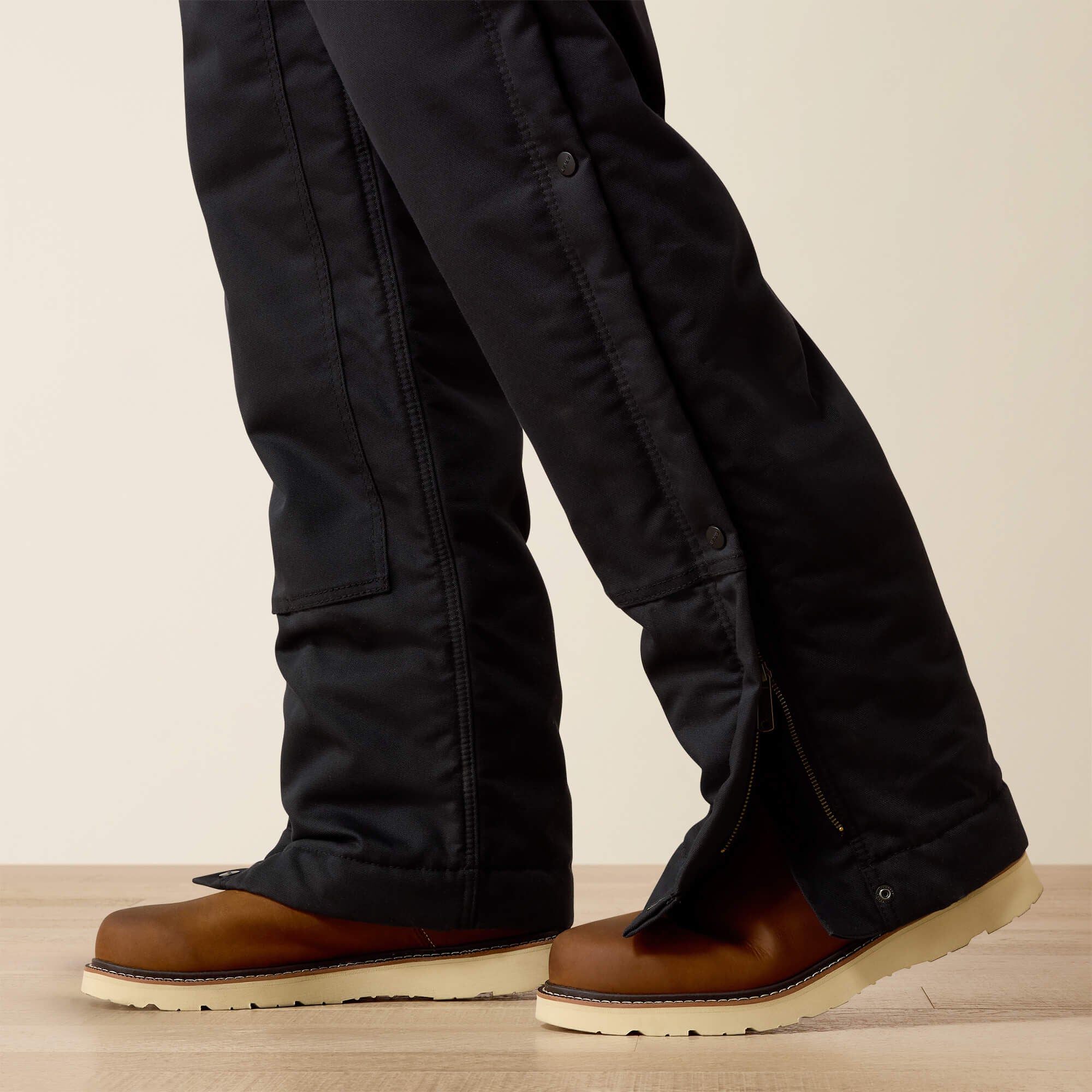 Rebar DuraCanvas Stretch Insulated Bib Men - BLACK