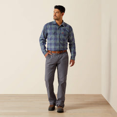 FR Orson Snap Work Shirt Men - ORION BLUE