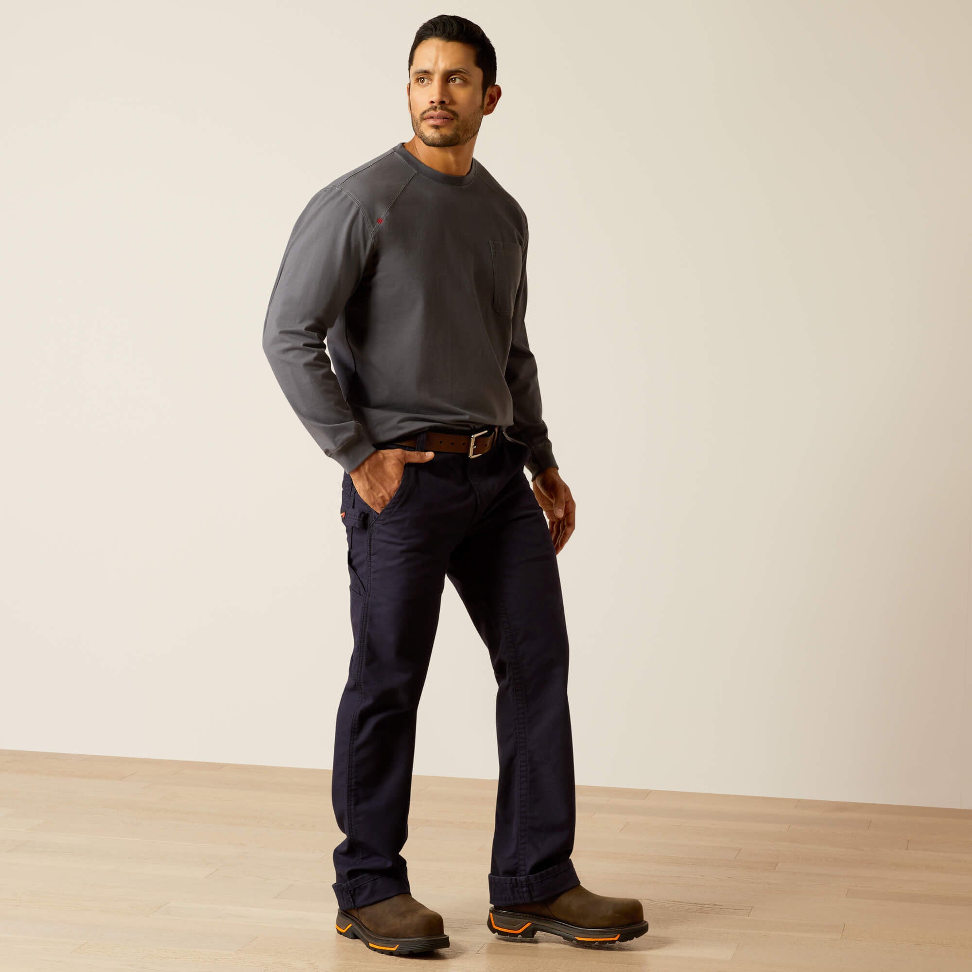 FR Pima T-Shirt Men - CHARCOAL GREY