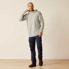 FR Primo Hooded T-Shirt Men - HEATHER GREY