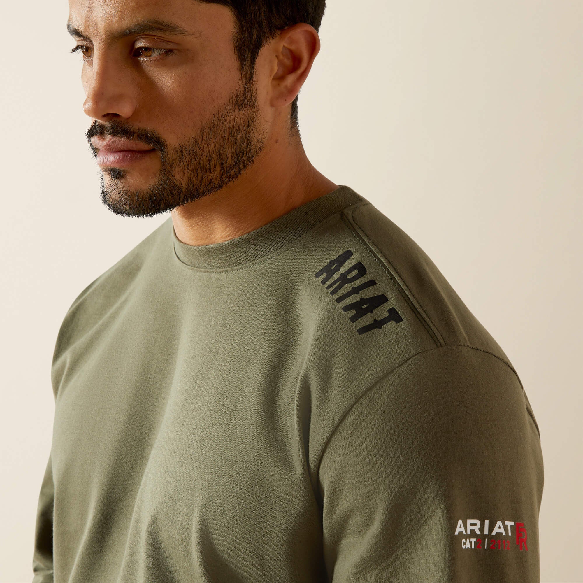 FR Work Hard Live Free T-Shirt Men - GRAPE LEAF